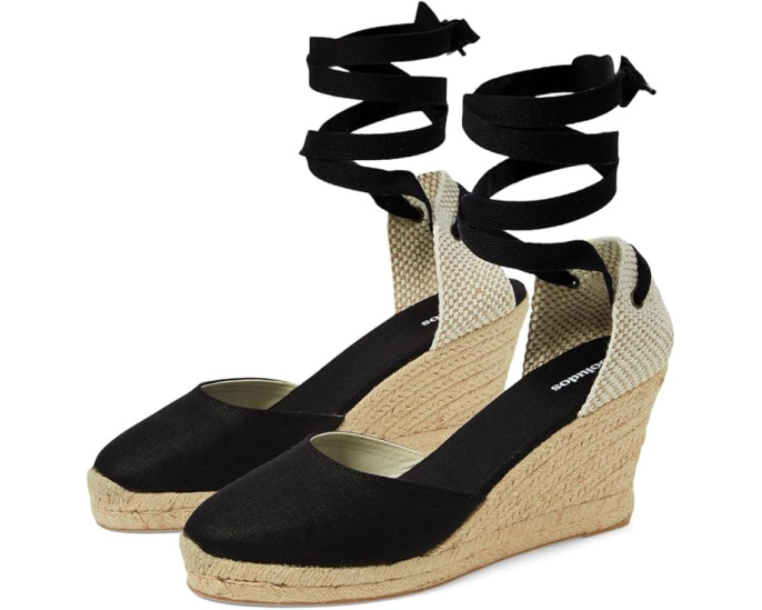 Эспадрильи Soludos Marseille Wedge с клиновидной подошвой из джута