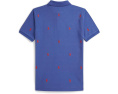 Polo Ralph Lauren детская хлопковая сетчатая рубашка поло с пони