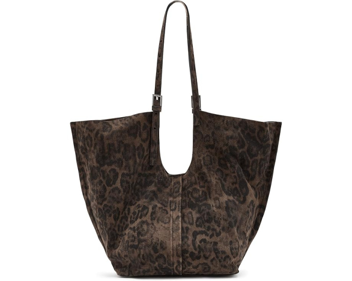 Сумка Ara Leppo East/West Tote AllSaints с леопардовым принтом