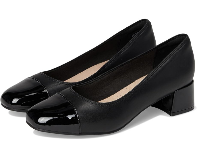 Туфли Clarks Iridessa May с квадратным носком и устойчивым каблуком