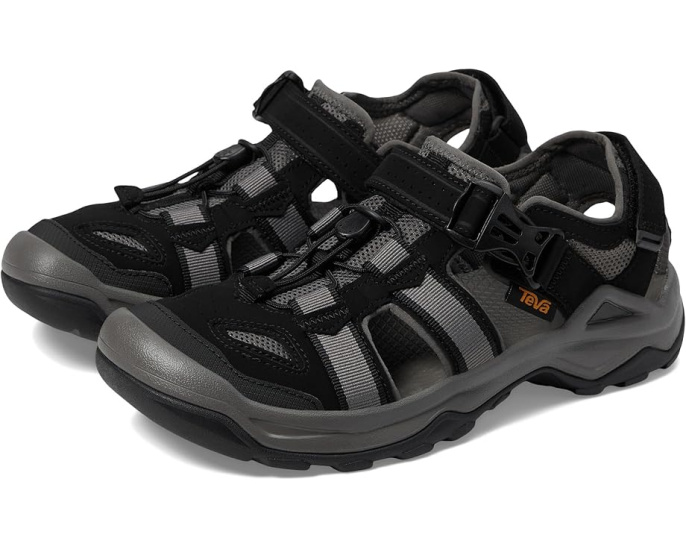 Сандалии Teva Omnium 2 с защитой носка и подошвой Spider Rubber