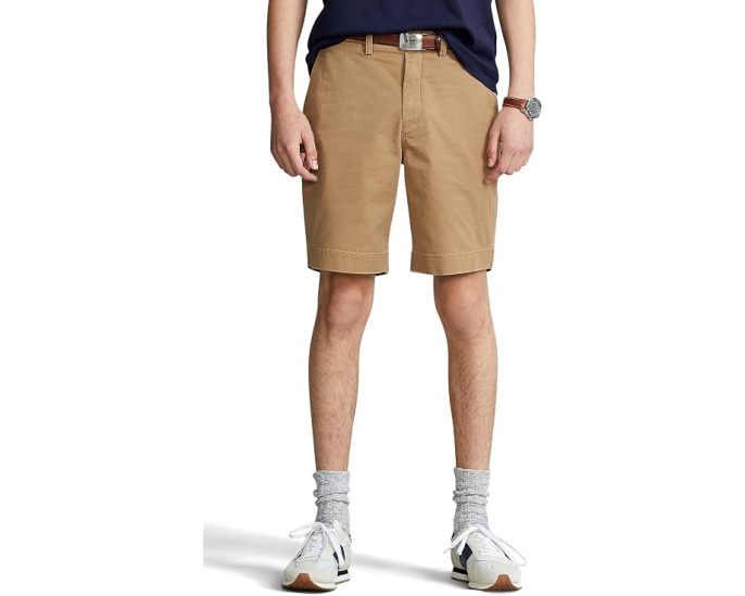 Классические шорты Polo Ralph Lauren из стрейч-твила с эластаном