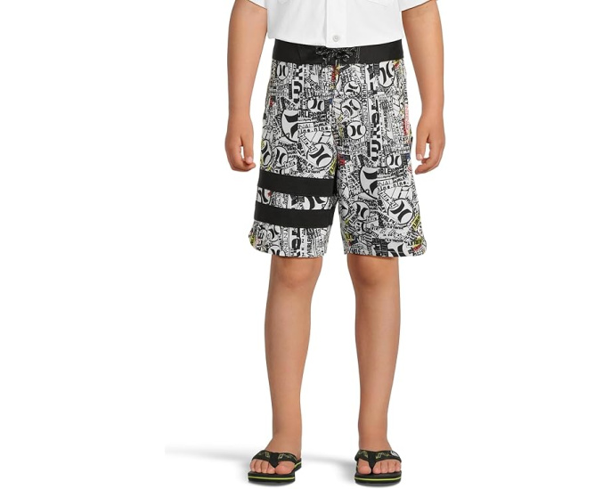 Шорты для серфинга Hurley Kids Phantom с растягивающейся тканью и сетчатой подкладкой