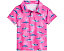 Поло Chubbies Kids The Lil Great Pink Shark для малышей