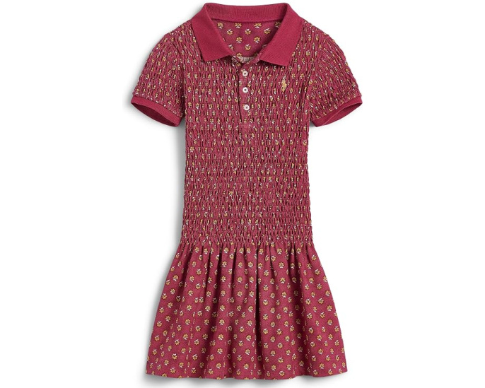 Платье Polo Ralph Lauren с цветочным принтом и смок-боди