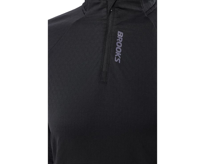 Brooks Momentum Thermal 1/4 Zip термофутболка для бега