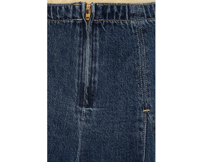 Мини-юбка Levi's Premium Godet из денима с TENCEL Lyocell
