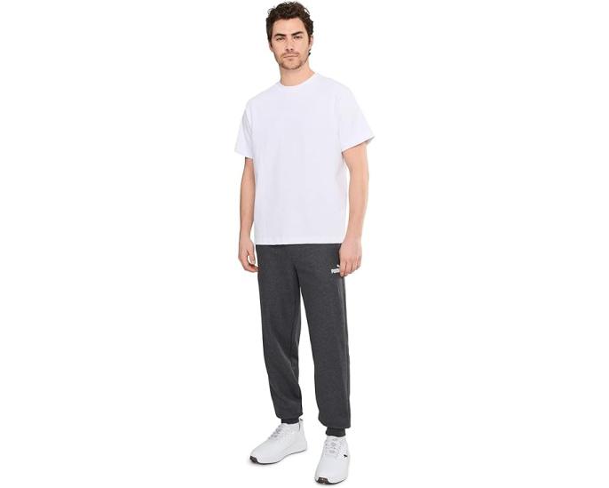 PUMA Essentials Logo Fleece Sweatpants спортивные брюки из флиса с логотипом