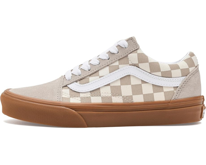 Кроссовки Vans Kids Old Skool низкие из замши и хлопка