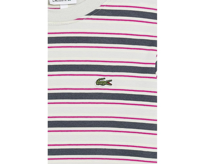 Lacoste детская футболка Striped с коротким рукавом