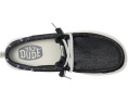 Hey Dude Wally Funk Striped Denim слипоны с джинсовым принтом
