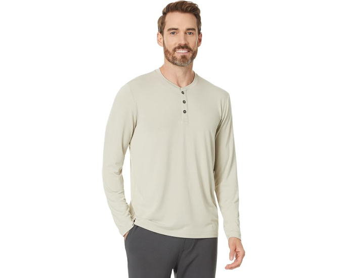Лонгслив Free Fly Bamboo Flex Henley с защитой UPF 50+