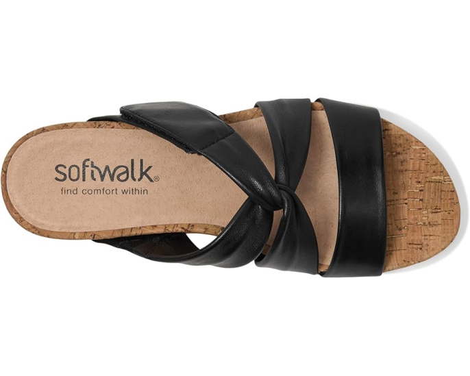 Сандалии Tallulah от SoftWalk на низком каблуке из кожи