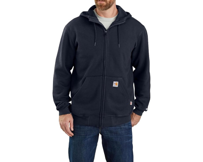 Flame-Resistant Force Original Fit Midweight Hooded Zip Front Sweatshirt