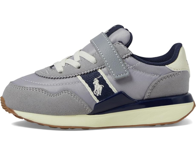 Кроссовки Polo Ralph Lauren Train 89 Sport PS для малышей серые с синим