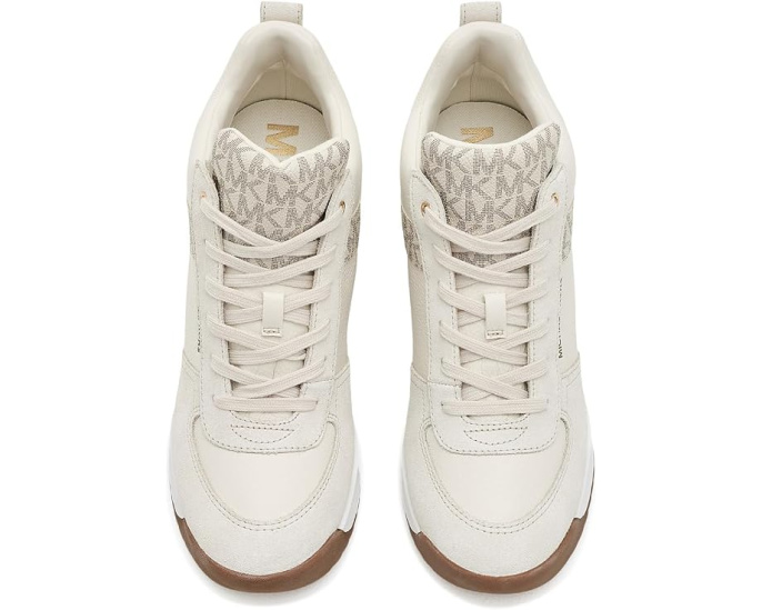 Кроссовки Michael Kors Nikko S2 Wedge тракторная подошва