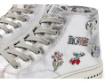 Детские кроссовки Steve Madden Kids Joycee на платформе с нашивками