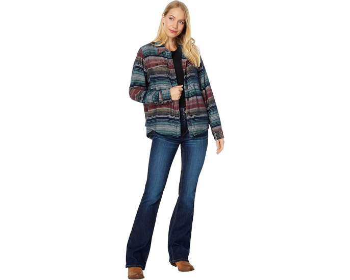 Джинсы Ariat Real High Rise Ballary Bootcut с высокой посадкой клеш от колена