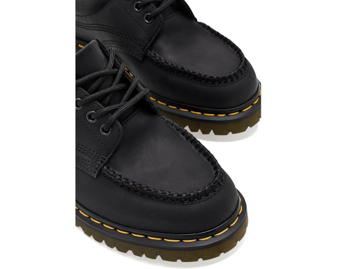 Ботинки Dr. Martens Lowell из кожи Crazy Horse черные