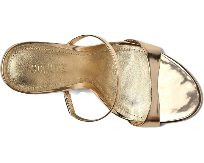 Мюли Schutz Jessica Metallic на шпильке
