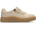 Кроссовки Clarks Mykah Joyfull из текстиля raffia с боковой молнией