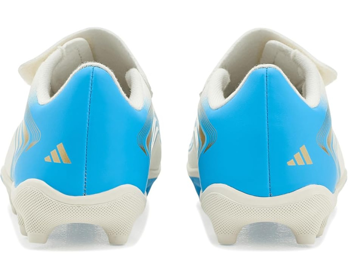 Детские бутсы Adidas F50 Messi Club на липучке для твердого и смешанного грунта