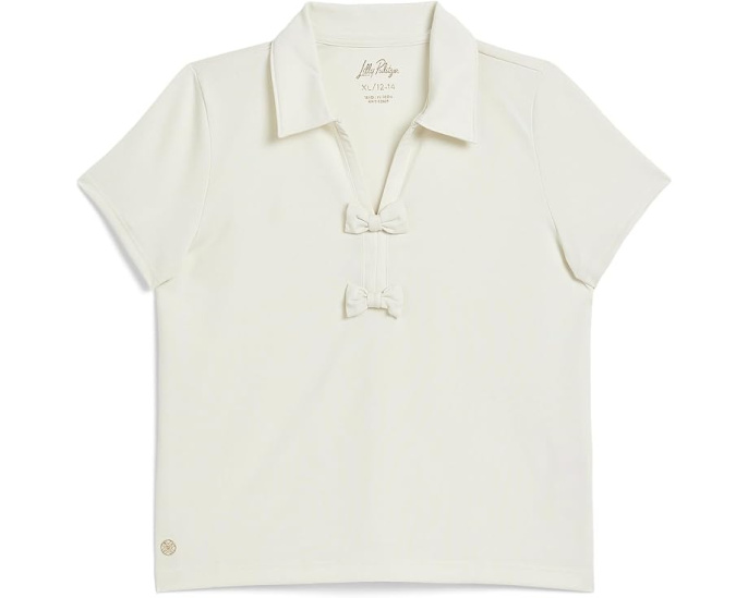 Детское поло Mini Frida Sleeved Polo с рукавом Lilly Pulitzer