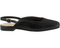 Туфли Trotters Holly с квадратным носком черные с горошком