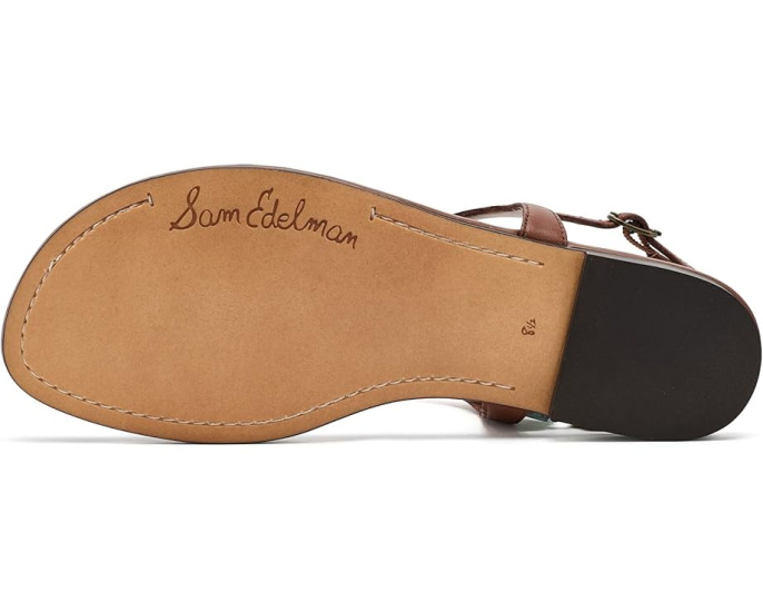 Сандалии Sam Edelman Canna с украшением на щиколотке и круглым носком