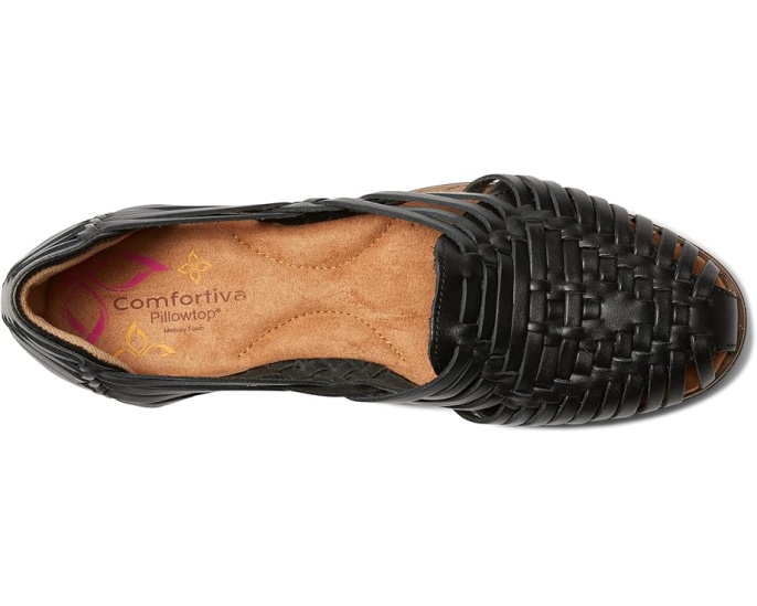 Сандалии Comfortiva Rainer из кожи с плетеным дизайном