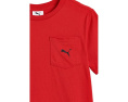 Puma Детский комплект из футболки с карманом и флисовых шорт