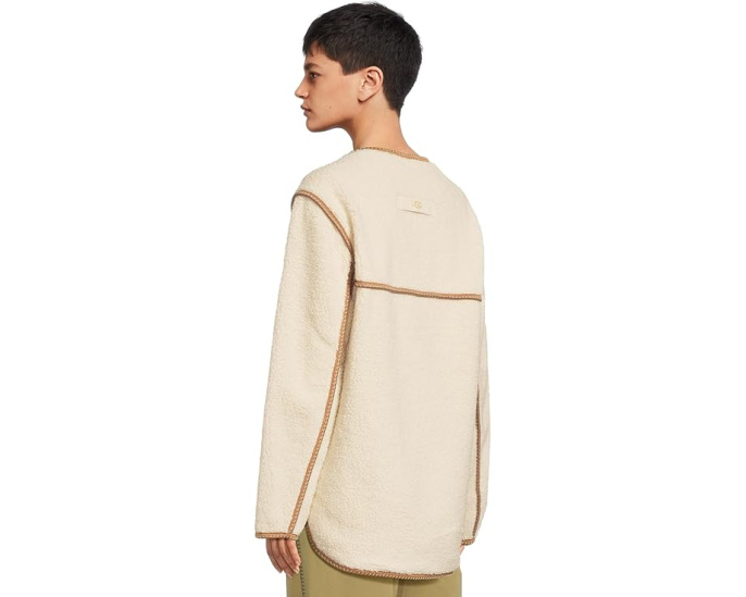 Куртка UGG Emmersyn Uggbraid из плюшевого флиса