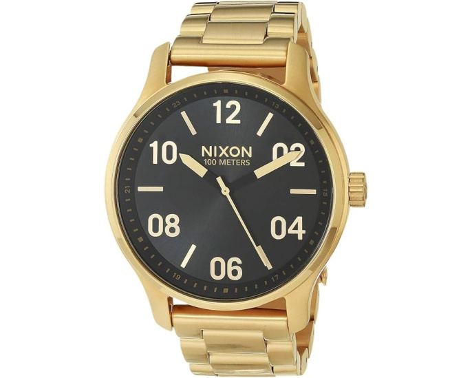 Наручные часы Nixon Patrol из нержавеющей стали с японским кварцем