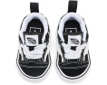 Детские кеды Vans Knu Skool Elastic Lace Bolt черные
