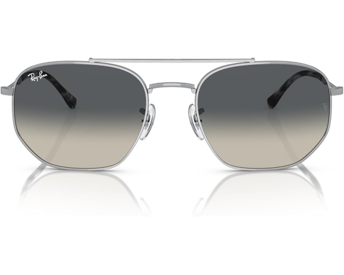 Солнцезащитные очки Ray-Ban 0RB3707 с металлической оправой
