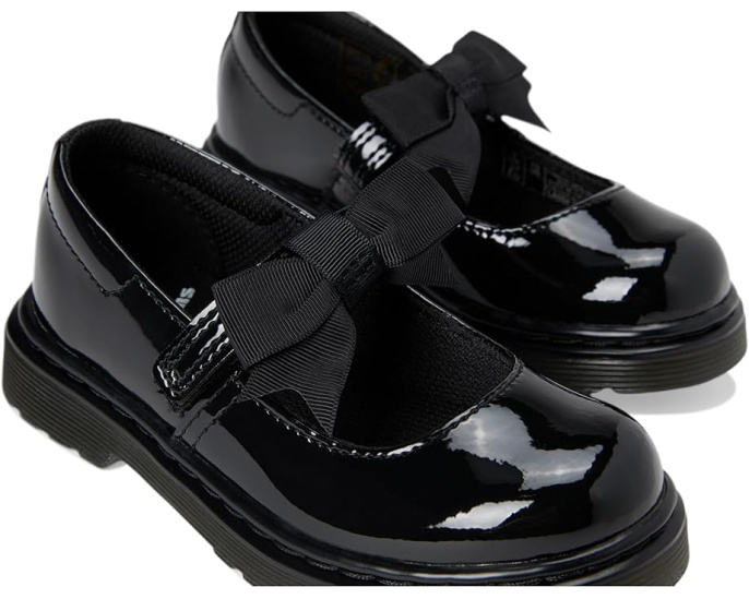 Детские сандалии Maccy II T от Dr. Martens с бантом и липучкой