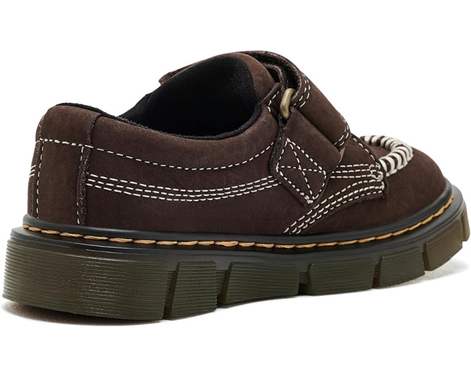 Кроссовки Dr. Martens Raffe Moc Shoes J с липучкой для детей