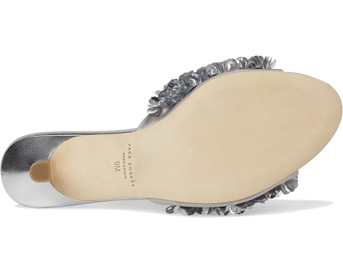 Сандалии Crown Sequin с пайетками и кожаной подошвой Jack Rogers