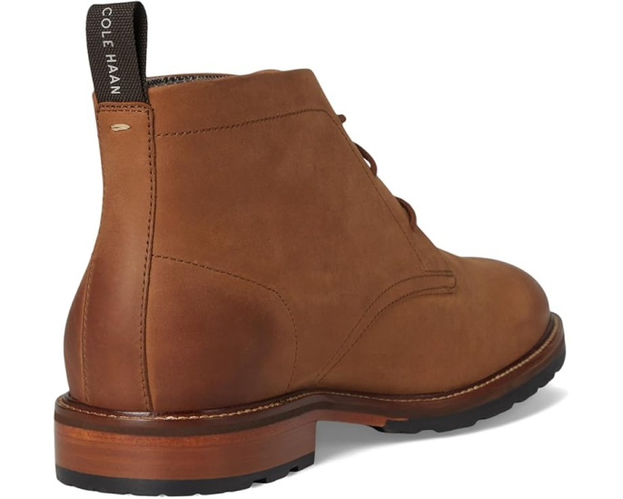 Ботинки Cole Haan Berkshire Lug Chukka с водонепроницаемым верхом из замши