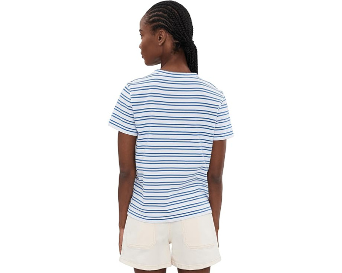 Футболка Madewell Stripe Perfect с круглым вырезом