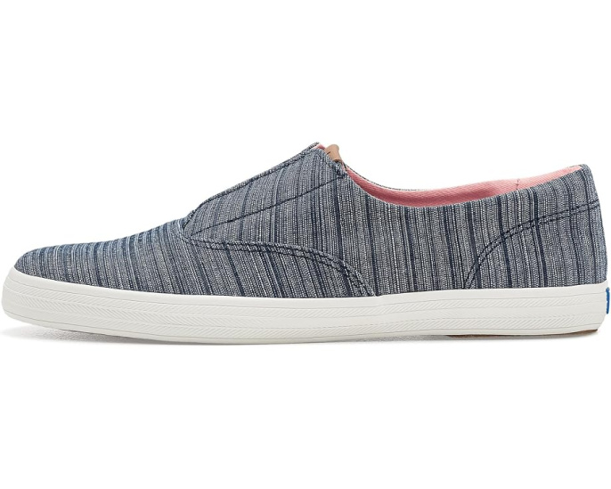 Keds Champion слипоны с круглым носком и лаконичным дизайном
