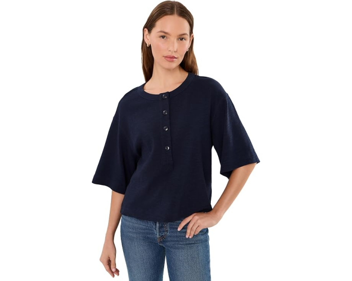 Футболка Freya Placket Tees Sanctuary с планкой
