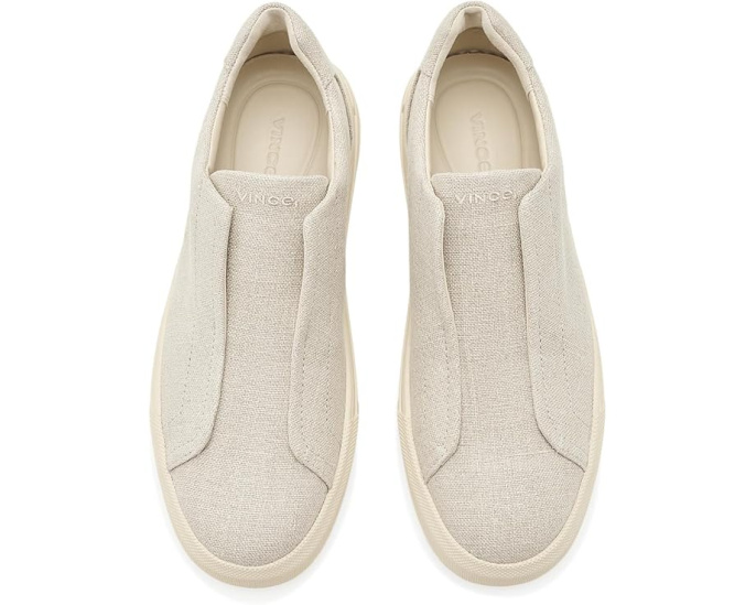 Кроссовки-слипоны Vince Lakewood Linen из льна