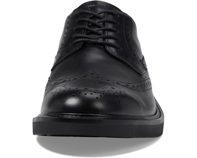 Оксфорды ECCO London Wing Tip с перфорацией и кожаным верхом