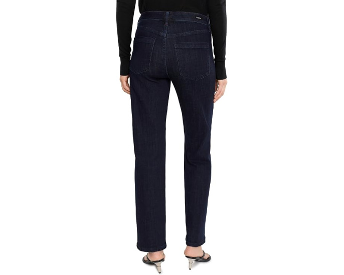 Джинсы Mid-Rise Kennedy Straight Jeans w/ Side Stitch Detail Liverpool Los Angeles прямого кроя