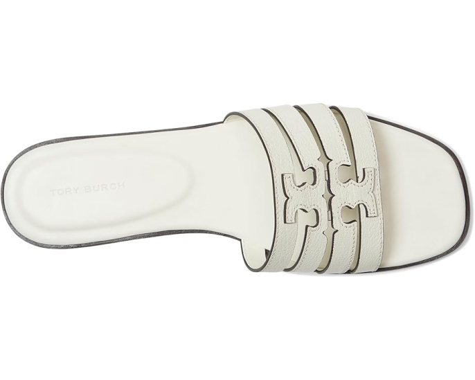 Сандалии Tory Burch Ines Cage Slides с плетеным верхом в стиле кейдж