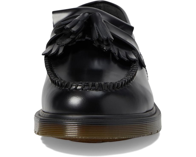 Мокасины Dr. Martens Adrian Smooth Leather Tassel с килтом и двойной бахромой