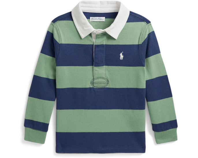 Рубашка поло Polo Ralph Lauren The Iconic Rugby Shirt для младенцев