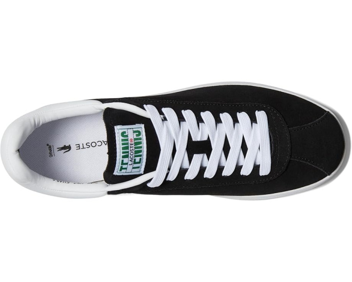 Кроссовки Lacoste Baseshot 223 1 SFA из замши с подбитой пяткой