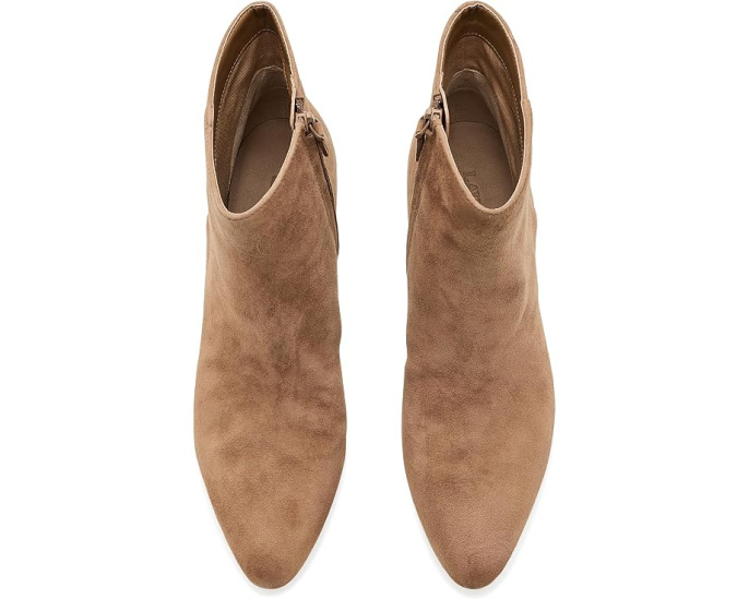Emersyn Suede Bootie Heels
